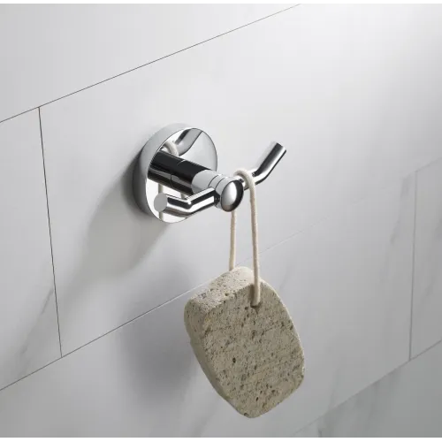 Timo. Крючок двойной Saona 13012/00 Хром