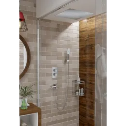 Timo. Душевая система встроенная с термостатом Petruma SX-5019/00SM Хром
