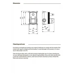 Timo. Душевая система встроенная Briana SX-7139/00SM Хром