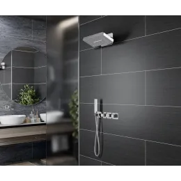 Timo. Душевая система встроенная с термостатом Petruma SX-5249/00SM Хром