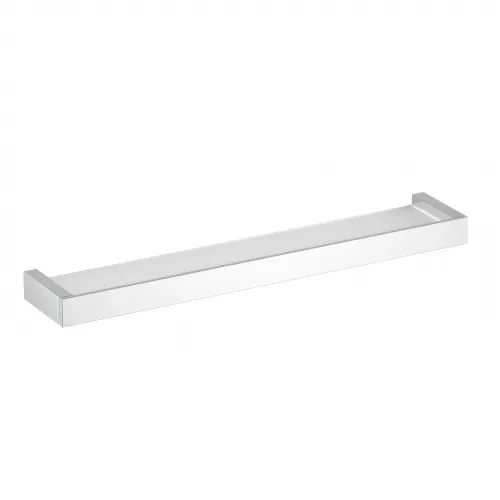 Timo. Полка в ванную стеклянная Petruma 15272/00 Хром