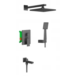 Timo. Душевая система встроенная Selene SX-3069/03SM Черный