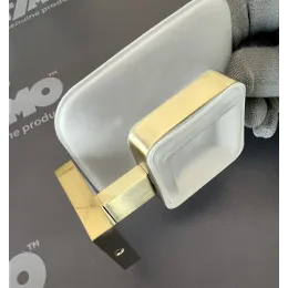 Timo. Мыльница Selene 17022/17 Золото матовое