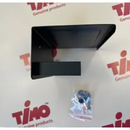 Timo. Бумагодержатель с полкой для телефона Selene 14044/03 Черный