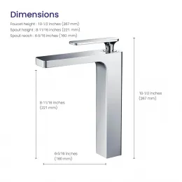 Timo. Смеситель для раковины-чаши Torne 4311/00F Хром