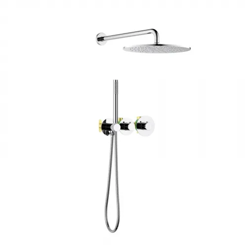 Timo. Душевая система встроенная с термостатом Saona SX-2359/00SM Хром