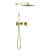 Timo. Душевая система встроенная Selene SX-2169/17SM Золото матовое