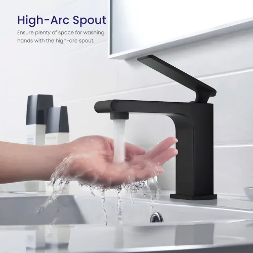 Timo. Смеситель для раковины Anni 2761/03F Черный