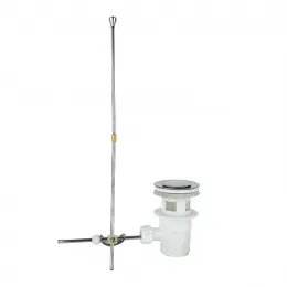 Timo. Донный клапан на раковину - пластик