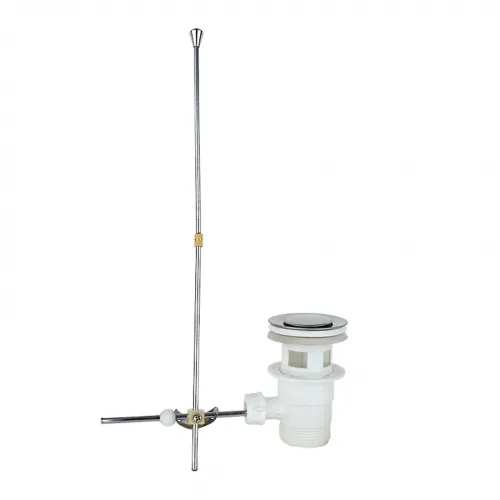 Timo. Донный клапан на раковину - пластик