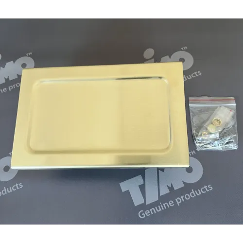 Timo. Бумагодержатель с полкой для телефона Selene 17044/17 Золото матовое