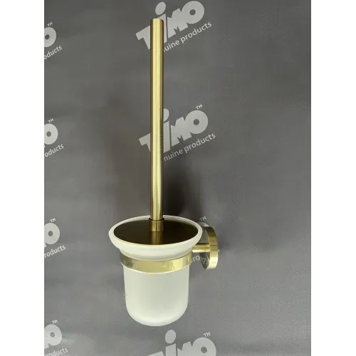 Timo. Щетка для туалета Saona 13061/17 Золото матовое
