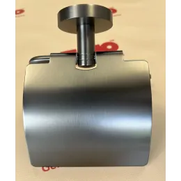 Timo. Бумагодержатель Saona 13042/18 Черное золото