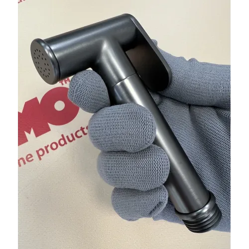 Timo. Смеситель встроенный с гигиеническим душем Saona 2389/18SM Черное золото