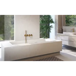 Timo. Смеситель для ванны встроенный Saona 2314/17YSM Золото матовое