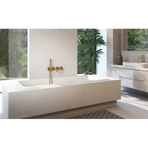 Timo. Смеситель для ванны встроенный Saona 2314/17YSM Золото матовое