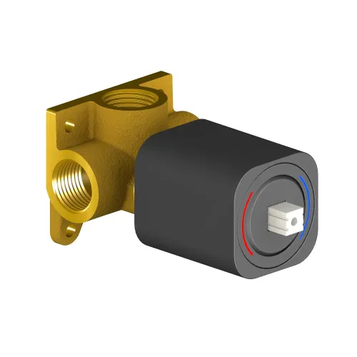 Timo. Смеситель встроенный с гигиеническим душем Torne 4389/03SM Черный