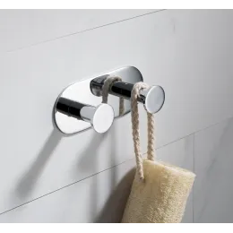 Timo. Вешалка-2 крючка Saona 13014/00 Хром