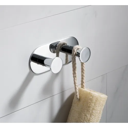 Timo. Вешалка-2 крючка Saona 13014/00 Хром