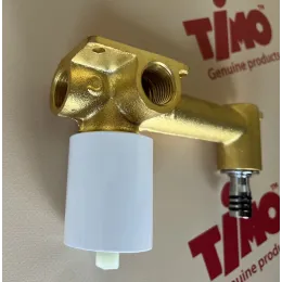 Timo. Смеситель для раковины встроенный Helmi 4071/00-16SM Хром-Белый