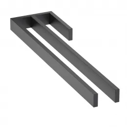 Timo. Полотенцедержатель двойной Petruma 15252/03 Черный