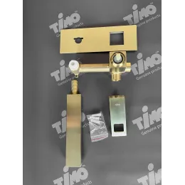 Timo. Смеситель для раковины встроенный Briana 7171/17SM Золото матовое