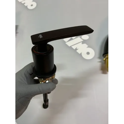 Timo. Смеситель для ванны врезной Helmi 4020/03Y Черный