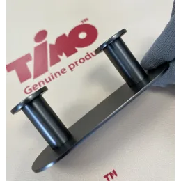 Timo. Вешалка-2 крючка Saona 13014/18 Черное золото