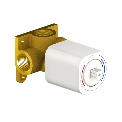 Timo. Смеситель встроенный с гигиеническим душем Torne 4389/00-16SM Хром-Белый