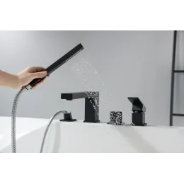 Timo. Смеситель для ванны врезной Selene 2130/03Y Черный