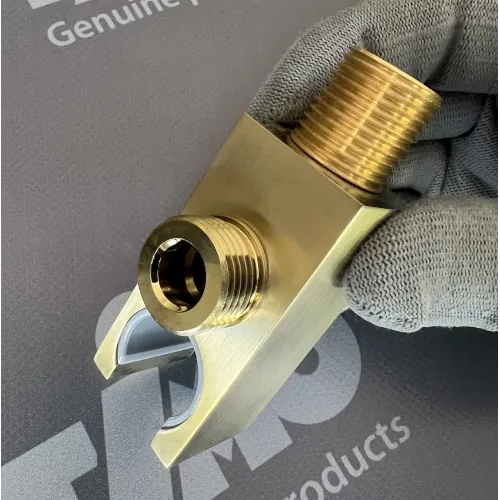 Timo. Смеситель встроенный с гигиеническим душем Selene 2089/17SM Золото матовое