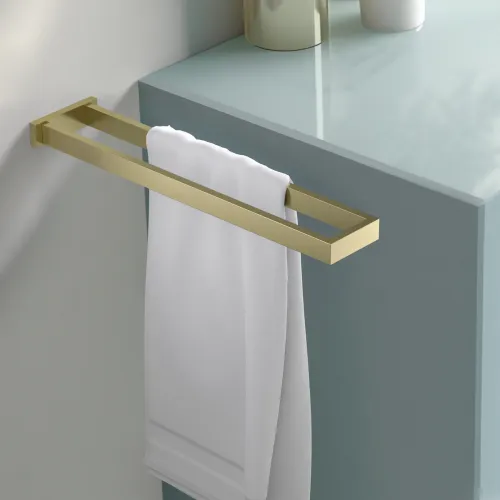 Timo. Полотенцедержатель двойной Selene 17052/17 Золото матовое