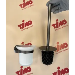 Timo. Щетка для туалета Saona 13061/18 Черное золото