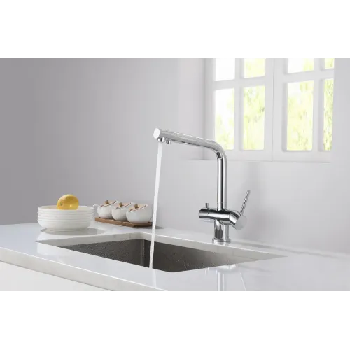 Timo. Смеситель для кухни с подключением фильтра Saona 2396/00F Хром