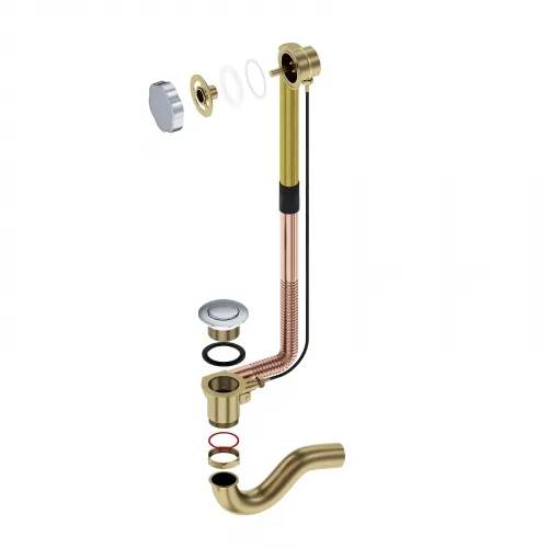 Timo. Обвязка для ванны 8003/00 Хром