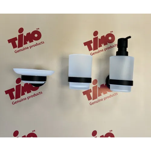 Timo. Мыльница Saona 13021/03 Черный