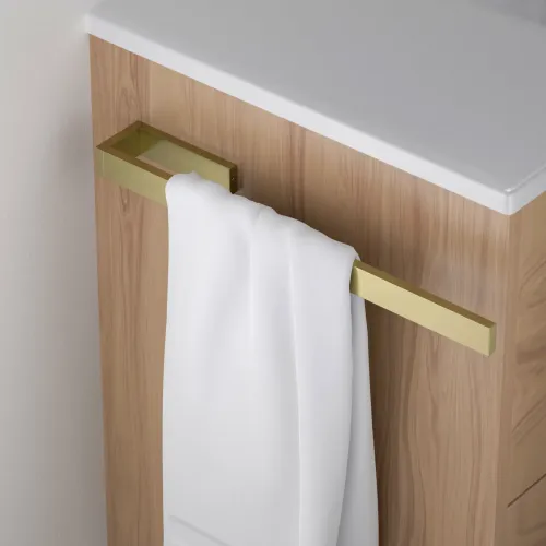 Timo. Полотенцедержатель Petruma 15251/17 Золото матовое