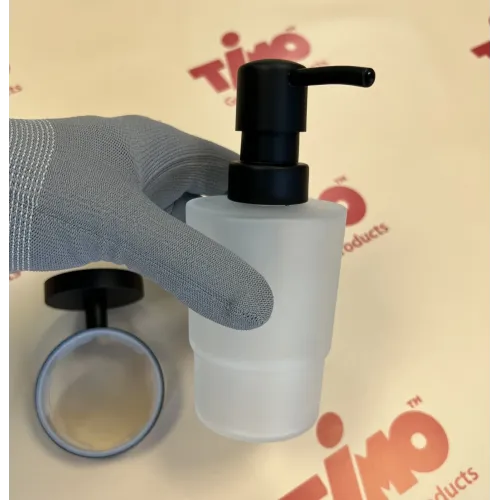 Timo. Дозатор Saona 13039/03 Черный