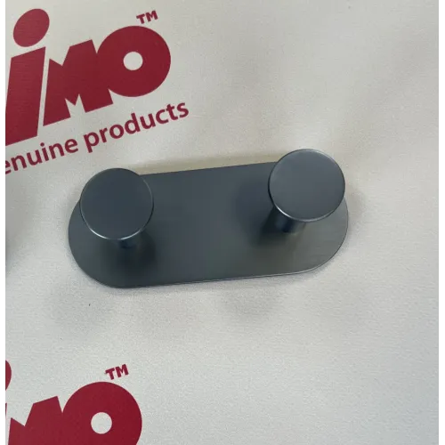 Timo. Вешалка-2 крючка Saona 13014/18 Черное золото