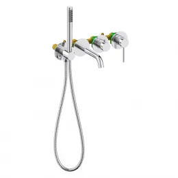 Timo. Смеситель для ванны встроенный Saona 2314/00YSM Хром