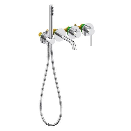 Timo. Смеситель для ванны встроенный Saona 2314/00YSM Хром