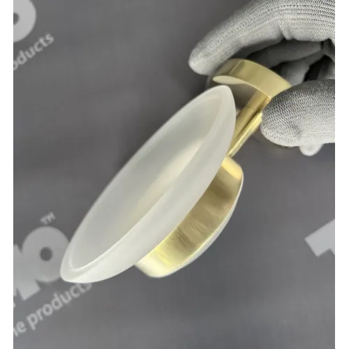 Timo. Мыльница Saona 13021/17 Золото матовое