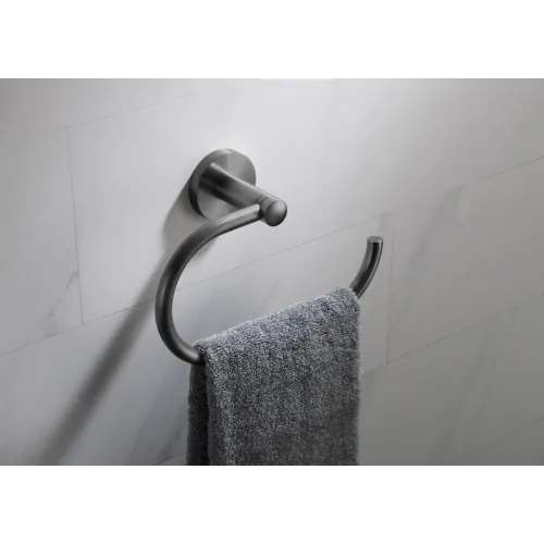 Timo. Полотенцедержатель Saona 13050/18 Черное золото