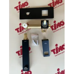 Timo. Смеситель для раковины встроенный Briana 7171/03SM Черный