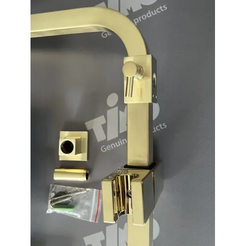 Timo. Душевая система Selene SX-1030/17 Золото матовое