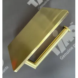 Timo. Бумагодержатель с полкой для телефона Saona 13043/17 Золото матовое