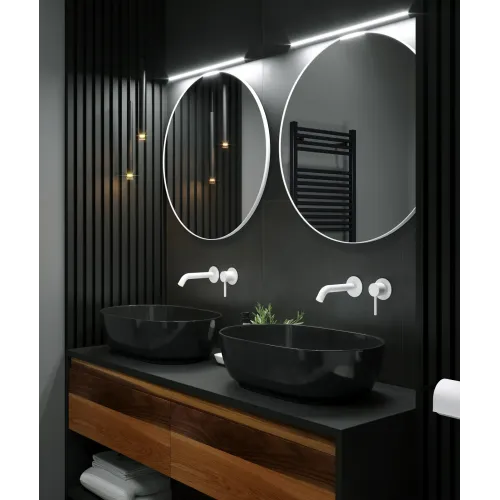 Timo. Смеситель для раковины встроенный Saona 2372/16SM Белый матовый