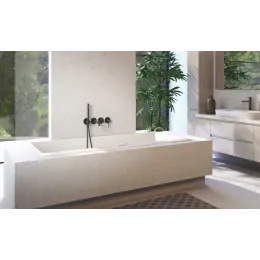 Timo. Смеситель для ванны встроенный Saona 2314/03YSM Черный