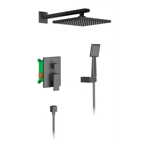 Timo. Душевая система встроенная Selene SX-2069/03SM Черный
