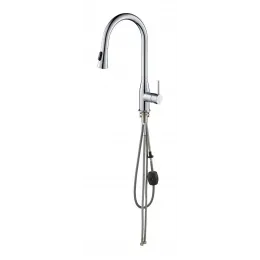 Timo. Смеситель для кухни с выдвижной лейкой Saona 2336/00FL Хром